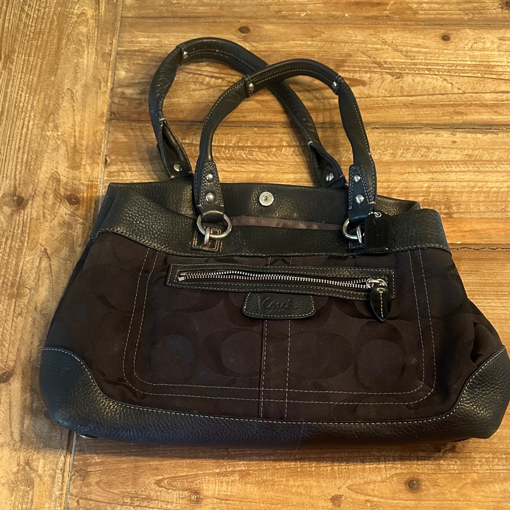 Black Coach Handbag